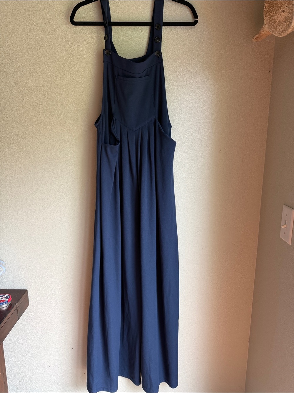 HALARA Navy Blue Maxi Jumper with Pockets
